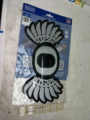 Oregon Ducks 10.5” X 5.5” Logo Magnet Rare Retired NOS Cover