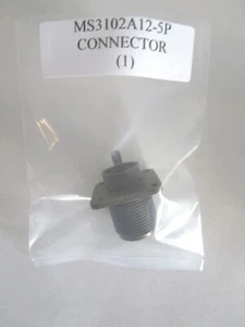 Cannon MS3102A12-5P Electrical Receptacle Connector NOS - Picture 1 of 4