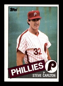 1985 Topps #360 Steve Carlton Philadelphia Phillies