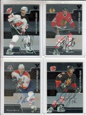  2001-02 BAP Signature Series Autographs #5 Jarome Iginla VAULT STAMP