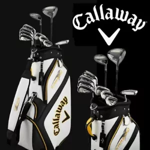 Callaway 2019 WARBIRD Carbon Golf Club Caddy Bag Set 10 clubs Flex R Men's New - Picture 1 of 24