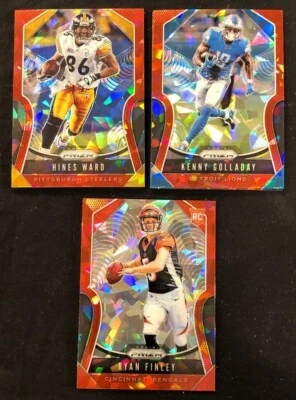 2019 Panini Prizm Football Red Ice Prizm Parallel Cards Lot You Pick - Image 1 of 2