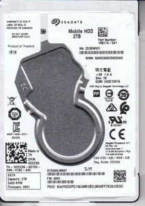 ST2000LM007 p/n: 1R8174-541 s/n: ZDZ 0001 TK OCT 2019 2TB SATA 2.5" SEAGATE - Picture 1 of 2