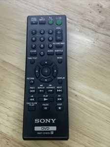 Remoto RMT-D197A apto para reproductor de CD DVD Sony DVP-SR210 DVP-SR210P DVP-SR510(H) - Imagen 1 de 4