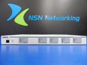 Adtran OSU 300 1200663L4 DC multimode ST CSU/DSU 3 emplacements DDS5RSXAAA - Photo 1/2
