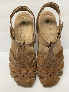 Earth Spirit Gelron braune Sintetico Mary Jane Damenschuhe Größe 8 gebraucht - Bild 1 von 10
