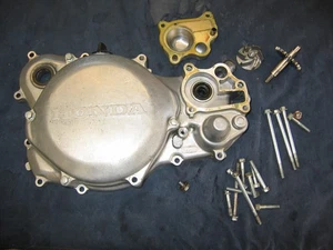 97 98 99 00 01 CR250 OEM CRANKCASE CLUTCH INNER & OUTER & WATER PUMP & COVER - Picture 1 of 20