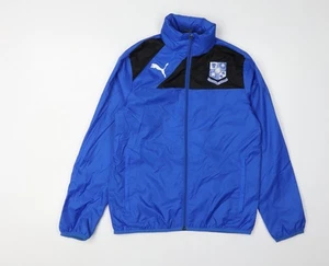 Puma Boys Blue Track Jacket, Size 14, Lightweight and Casual - Picture 1 of 12