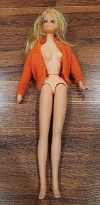 1968 Barbie Live Action PJ Puppe ORIGINAL Zöpfe/Wimpern/Make-up - Bild 1 von 7