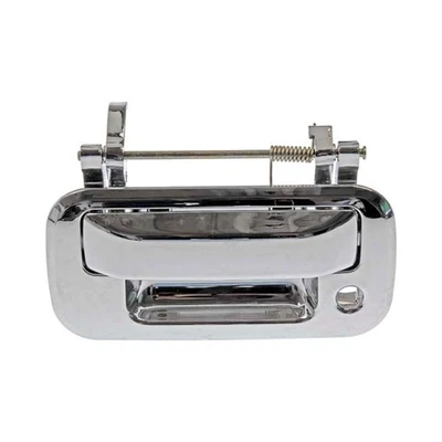 For Ford Lobo 2004-2015 Tailgate Handle | Plastic - Chrome | With Key Lock Hole Foto 1 de 4