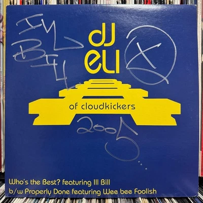 DJ ELI + ILL BILL + WEE BEE FOOLISH - WHO'S THE BEST / PROPERLY DONE (12")  2000 - Image 1 of 4