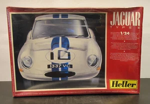 Kit modelo Heller 1962 Jaguar tipo E 1:24 #80783 nuevo sellado de fábrica - Imagen 1 de 7