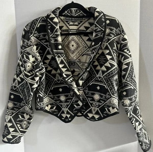 Chaqueta de Colección Nueva Identidad Lana Navajo Estilo Suroeste Talla M - Imagen 1 de 10