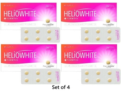 4x Helio White 30 días suplemento de belleza hecho en Japón Foto 1 de 2