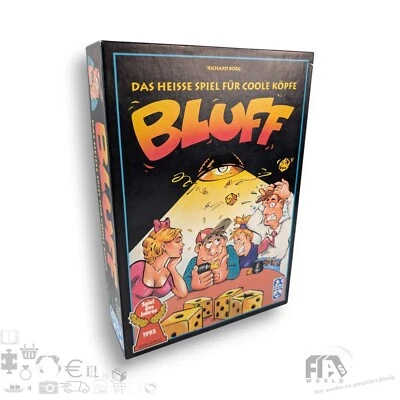 FX Schmidt 71240.5 - Bluff - Brettspiel 1993 🎲 Vollständig Top Zustand - Bild 1 von 4