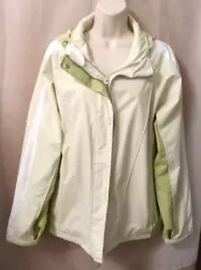 St. Johns Bay Full-Zip LS Jacket, Dbl Zip/Snaps, Quilted Lining • Size L - EUC - Picture 1 of 12