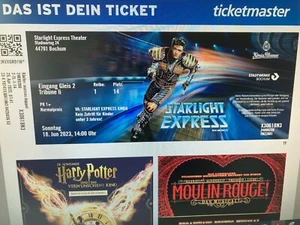 2 Karten Musical Starlight Express, Sonntag 18.6., 14 Uhr - Bild 1 von 2