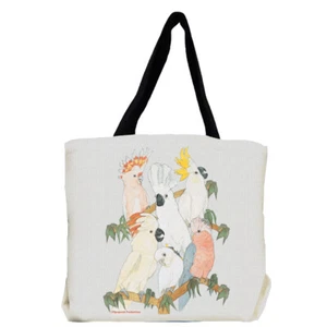 Bolso de Mano Cacatúa Loro con Fauna - Imagen 1 de 1
