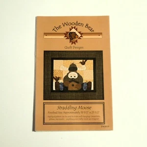 Der Holzbär Quiltmuster "Straddling Moose" Nr. TWB010 - Bild 1 von 2
