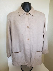 Loro Piana 100% Cashmere Button Jacket Shirt Made in Italy - Medium - Super Rare - Picture 1 of 8