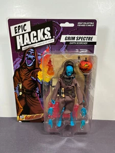 Boss Fight Studio Epic Hacks GRIM SPECTRE Earth Scorcher 6" Figure Blue Skeleton - Picture 1 of 7