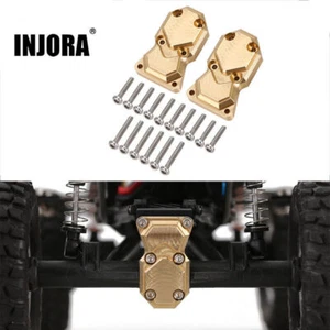 INJORA Brass Diff Axle Housing Cover for 1/24 RC Car Axial AX24 SCX24 Upgrade - Picture 1 of 9