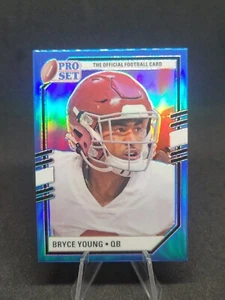 2022 Leaf Pro Set Draft Metal Portraits Blue Mojo Bryce Young #PSP-BY1 Rookie... - Bild 1 von 2