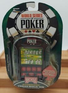 World Series of Poker Illuminated Texas Hold'em Handheld Electronic Game