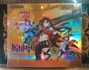 Genshin Impact HOLO 180 Trading Cards Deluxe Booster Box Anime TCG CCG New 🔥🔥 - Picture 1 of 2