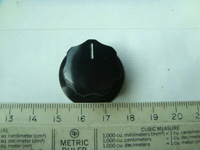 Vintage USA Made Bakelite Knob with Skirt - Free Shipping - Image 1 of 4