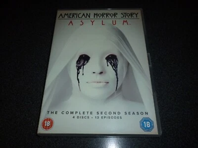 American Horror Story: Asylum The Complete 2nd Season DVD 4 Disc Set - Image 1 of 3