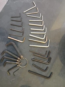 Selection of Different Size Allen/Hex Keys - Picture 1 of 3