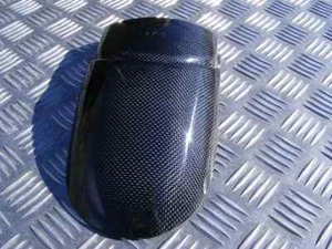 Carbon Fibre Aprilia ETV 1000 Caponord Fender Extender Carbon Mudguard Extension - Picture 1 of 1