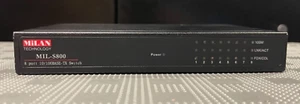 MIL-S800 Transition 10/100Base-TX 8-Ports Ethernet Switch - Picture 1 of 4