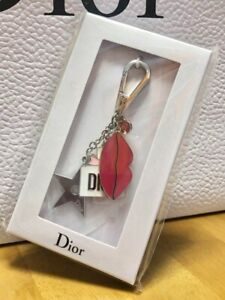 Christian Dior Bag Charm Keyring Keychain Novelty LIP STAR