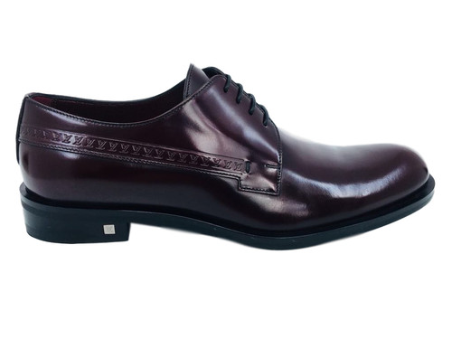 LOUIS VUITTON（LV） Louis Vuitton derby di stato da uomo in pelle bordeaux taglia 7 5 US 6 5 LV