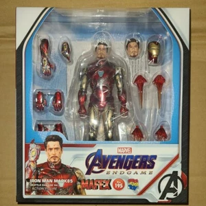 Mafex No.195 Iron Man Mark 85 Battle Damage Ver. (Avengers: Endgame) Figure New - Picture 1 of 3