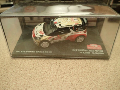 Sellado Eaglemoss 1:43 Citroen DS3 WRC Loeb-Elena Monte Carlo - 2013  Foto 1 de 4