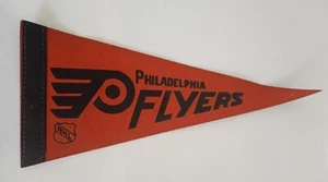 NHL Philadelphia Flyers Vintage 60s -70s 12 in Team Logo Shield Hockey Pennant - Bild 1 von 6