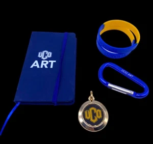 UCO Items Lot University of Central Oklahoma Notebook Keychain Spring Clip ++ - Picture 1 of 9