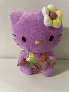 Ty Beanie Sanio Hello Kitty 6” Purple - Picture 1 of 5