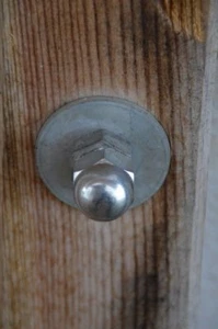 Magnetisches Geocaching Versteck Hutmutter Nano Cache Micro mit Logstreifen - Bild 1 von 2