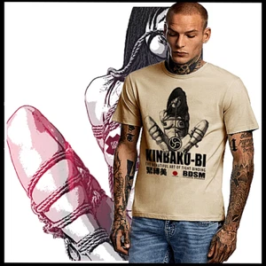 Camiseta BDSM Bondage Masoquista DOM de Placer Dominatrix Sado Camiseta Algodón - Imagen 1 de 1