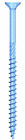 50 Holzbauschrauben Senkkopf 8,0 x 240 Schrauben Torx blau verzinkt Holz TX 40