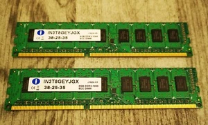 Integral RAM Memory - 2x8GB (16GB) Unit Only (DDR3-1066) IN3T8GEYJGX - Picture 1 of 4