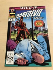WHAT IF..#2 DAREDEVIL KILLED THE KINGPIN (9.0-9.2) 1989 Marvel Comics