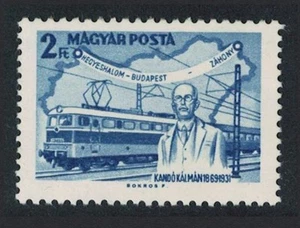 Electric Locomotive Kando Commemoration Hungary 1968 MNH SG#2335 - Picture 1 of 1