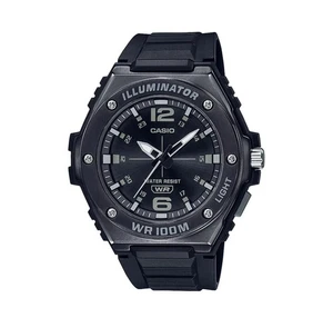 Casio Men's Black Resin Band LED Light Afterglow Watch 50MM MWA-100HB-1AV - Picture 1 of 12