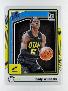 CODY WILLIAMS 2024-25 Optic #298 Rookie RC Utah Jazz - Picture 1 of 3