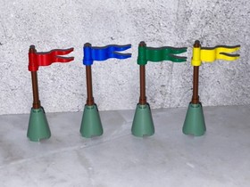 LEGO Harry Potter: Hogwarts 3862 - Replacement Flags set of (4)